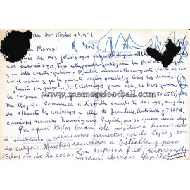 Tarjeta postal del Estadio Nou Camp (FC Barcelona) 1960s﻿ 