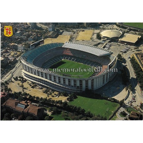 Camp Nou Stadium (FC Barcelona) 1970s postcard