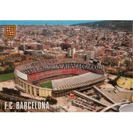 Camp Nou Stadium (FC Barcelona) 1970s postcard