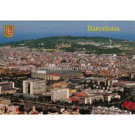 Camp Nou Stadium (FC Barcelona) 1990s postcard