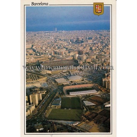 Camp Nou Stadium (FC Barcelona) 1990s postcard