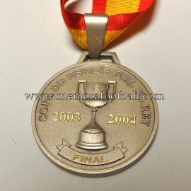 Real Madrid "Copa del Rey 2003-04"  medal
