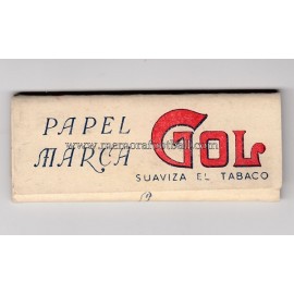 Librillo de papel de fumar "GOL" 1930-40