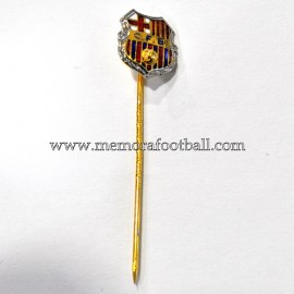Antigua insignia esmaltada del CF Barcelona (España) c.1960