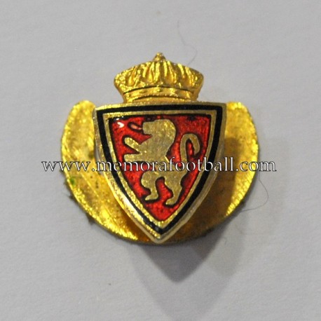 Old Real Zaragoza enameled badge