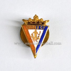 Antigua insignia esmaltada del Cádiz CF (España) 