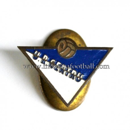 Old U.R. Gertru (Spain) enameled badge