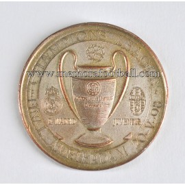 Medalla de la Final de la Copa de Europa 1998. Real Madrid vs Juventus