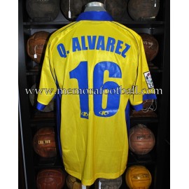 "QUIQUE ÁLVAREZ" Villareal CF LFP 2000-01 match worn shirt