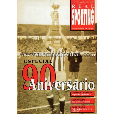 Revista "Real Sporting" Nº2 1996 Especial 90 Aniversario