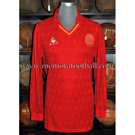 "MARTÍN VÁZQUEZ" Selección Española 1989-90 match worn shirt "MARTÍN VÁZQUEZ" Selección Española 1989-90 match worn shirt
