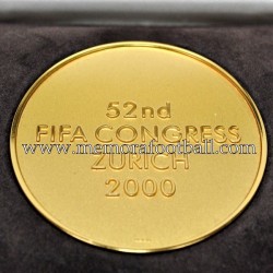 Medalla FIFA Congreso de Zurich 2000