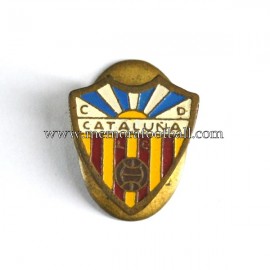 Insignia antigua del CD Cataluña 1960s 