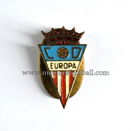 Insignia antigua del CD Europa 1960s 