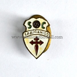 Insignia antigua del SC Sabiñánigo 1960s 