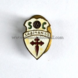 SC Sabiñánigo badge, 1960s