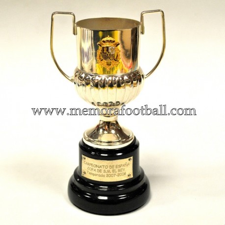 VALENCIA CF 2007-2008 Spanish FA Cup Trophy VALENCIA CF 2007-2008 Spanish FA Cup Trophy
