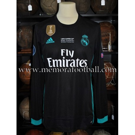 "CRISTIANO RONALDO" Real Madrid CF 2018 UEFA Supercup Final match unworn shirt "CRISTIANO RONALDO" Real Madrid CF 2018 UEFA Supercup Final match unworn shirt