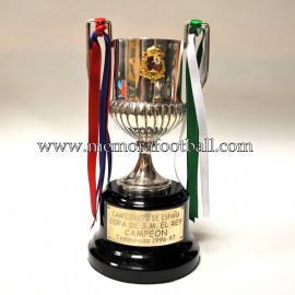 FC BARCELONA Spanish FA Cup silver trophy 1996-97