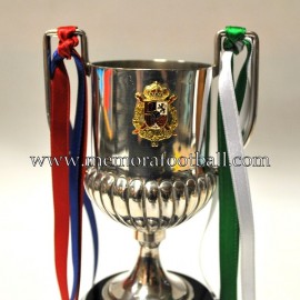 FC BARCELONA Spanish FA Cup silver trophy 1996-97