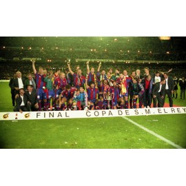 FC BARCELONA Trofeo Copa de SM El Rey 1996-97