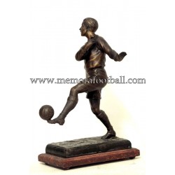 A spelter figure of a...