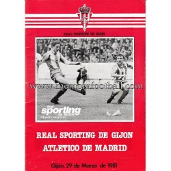 "Sporting de Gijón" 1981...