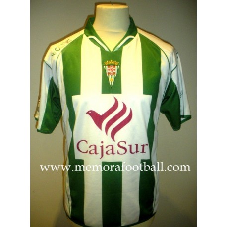 "KATXORRO" Córdoba CF Nº25 LFP 2008/2009 match worn shirt "KATXORRO" Córdoba CF Nº25 LFP 2008/2009 match worn shirt