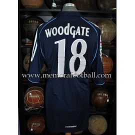 "WOODGATE" Real Madrid 2005-2006 match worn shirt