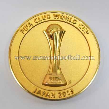 Medalla 2015 FIFA Club World Cup Japón Medalla 2015 FIFA Club World Cup Japón