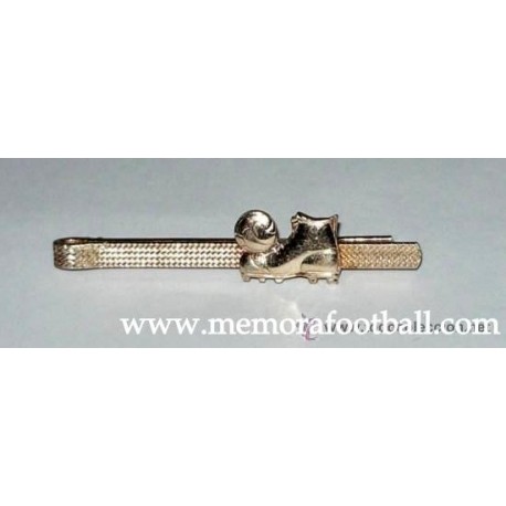 Tie clips, with ball and football boot, circa 1940