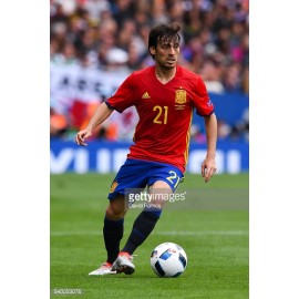 "DAVID SILVA" 2016 Spain National Team match worn boots