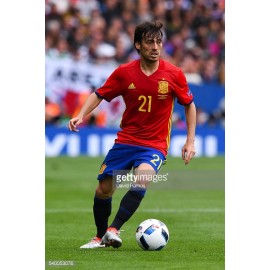 Botas originales de "DAVID SILVA" Selección Española 2016