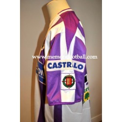 "TOTE" Real Valladolid nº20 LFP 2004/2005 home match worn shirt 