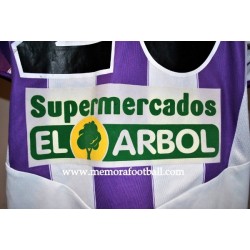 "TOTE" Real Valladolid nº20 LFP 2004/2005 home match worn shirt 