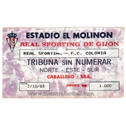 Entrada Sporting de Gijón v...