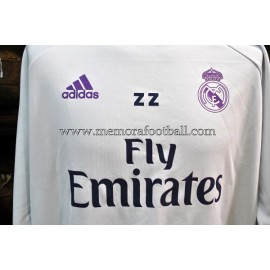 ZINEDINE ZIDANE Real Madrid 2016-17 sudadera usada en entrenamientos