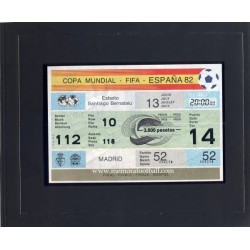 1982 FIFA World Cup Spain - Final match replay ticket