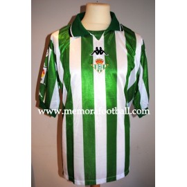 "UREÑA" Real Betis Balompié 1999/2000 match worn shirt