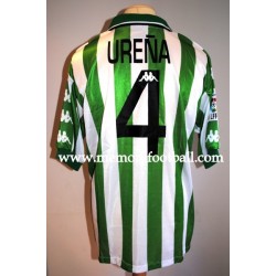 "UREÑA" Real Betis Balompié 1999/2000 match worn shirt