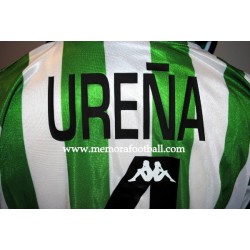 "UREÑA" Real Betis Balompié 1999/2000 match worn shirt