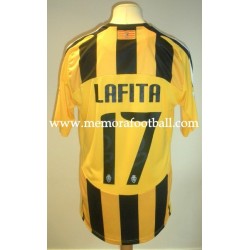"LAFITA" Real Zaragoza nº 17 LFP 2011-2012 match worn shirt