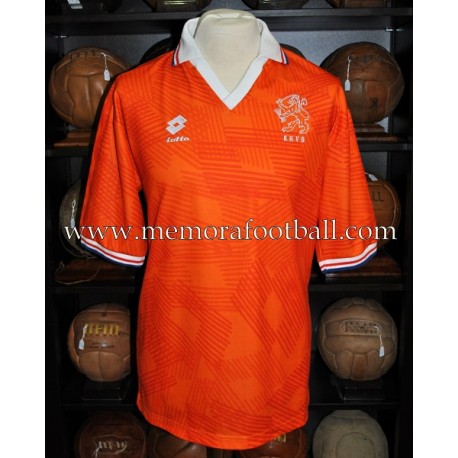 "JAN WOUTERS" Netherlands National Team 04/12/1991 match worn shirt