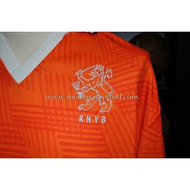 "JAN WOUTERS" Netherlands National Team 04/12/1991 match worn shirt