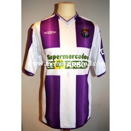 "MARIO" Real Valladolid 2005/2006 match worn shirt