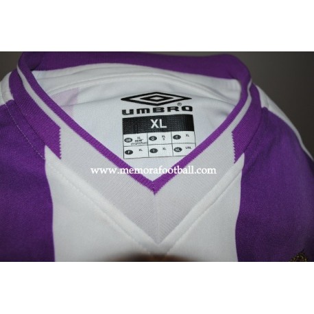 Maillot De Football Match Worn Real Valladolid 2005/06 - Umbro N°23 Oscar Javier Morales