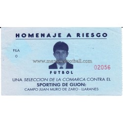 Entrada Homenaje a Riesgo -...