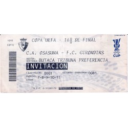 Osasuna v FC Girondins...