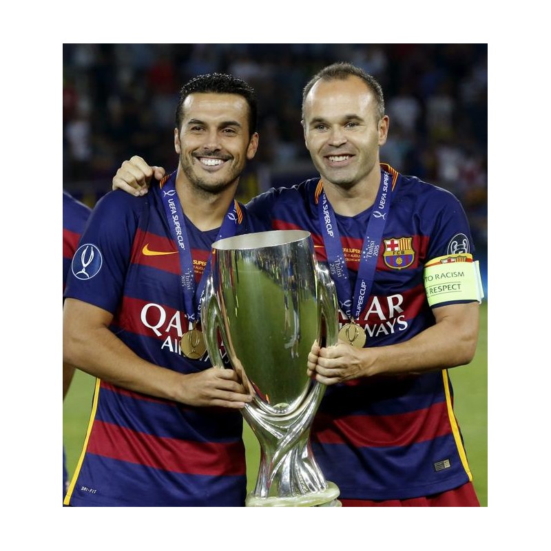 FC Barcelona 2015 UEFA Super Cup Trophy