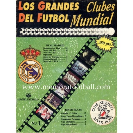 Los grandes Clubes del Fútbol Mundial, Nº1